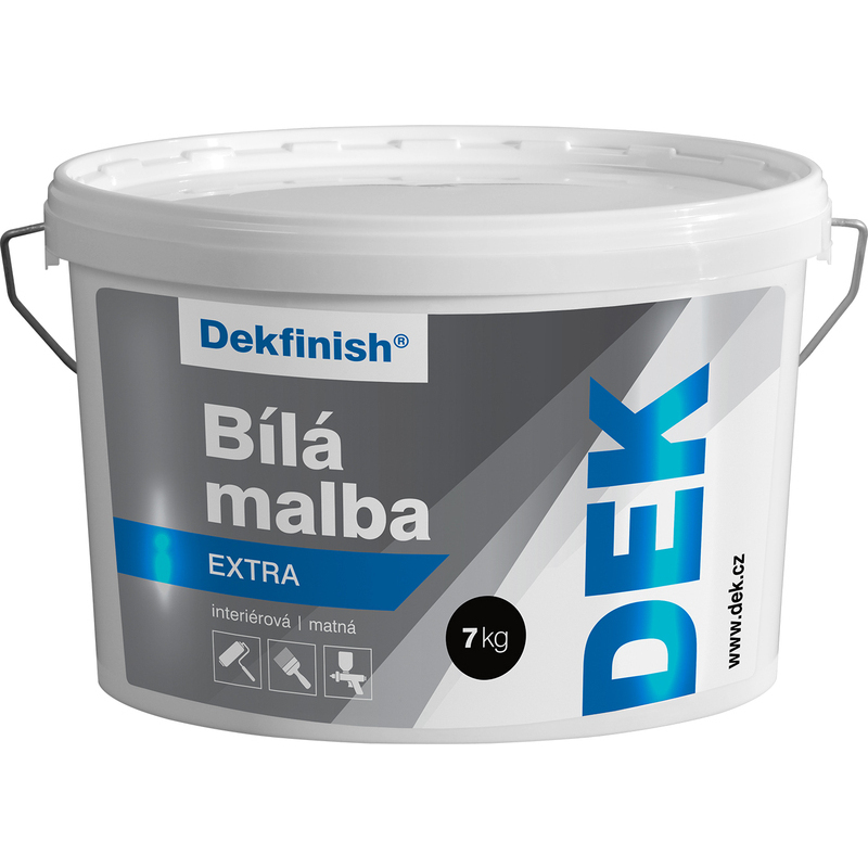 Malba interiérová DEKFINISH EXTRA 96% bílá
