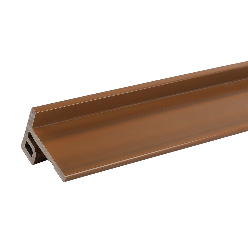 Lišta fasádní ukončovací DŘEVOplus PROFI teak 75×54×2800 mm