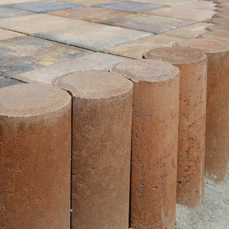 Palisáda betonová BEST RONDELA standard karamel 110×100×400 mm BEST