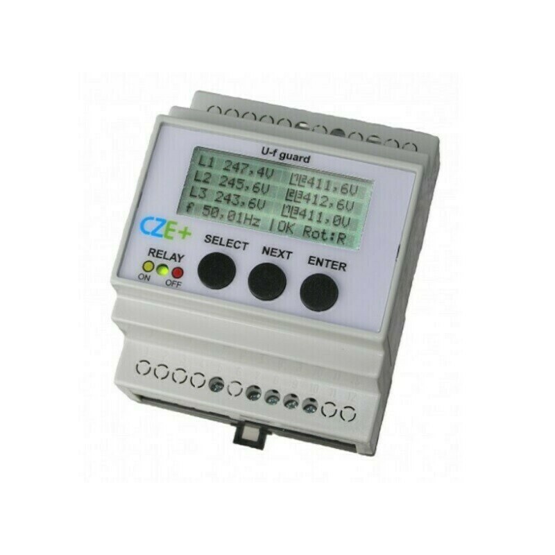 Ochrana napěťová a frekvenční U-f guard