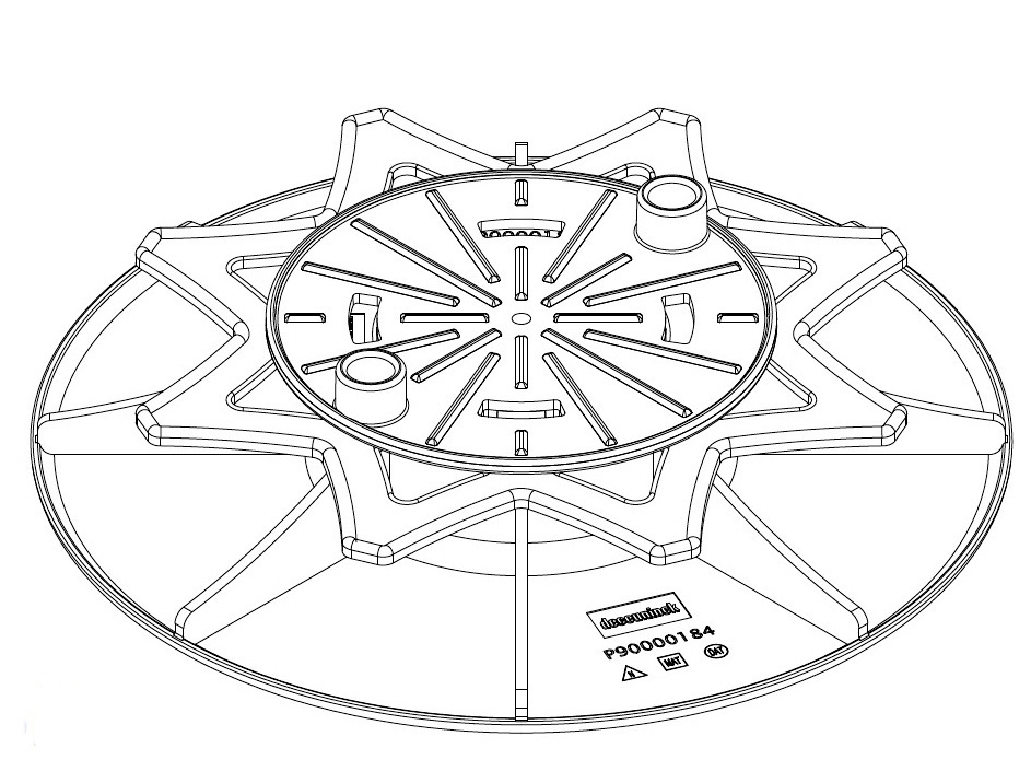Stavitelný terč 35-55mm pro terasy Twinson (5ks/bal)