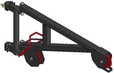 Kladka se závěsem a úchytem k vrátku Camac Minor Duplo Camac