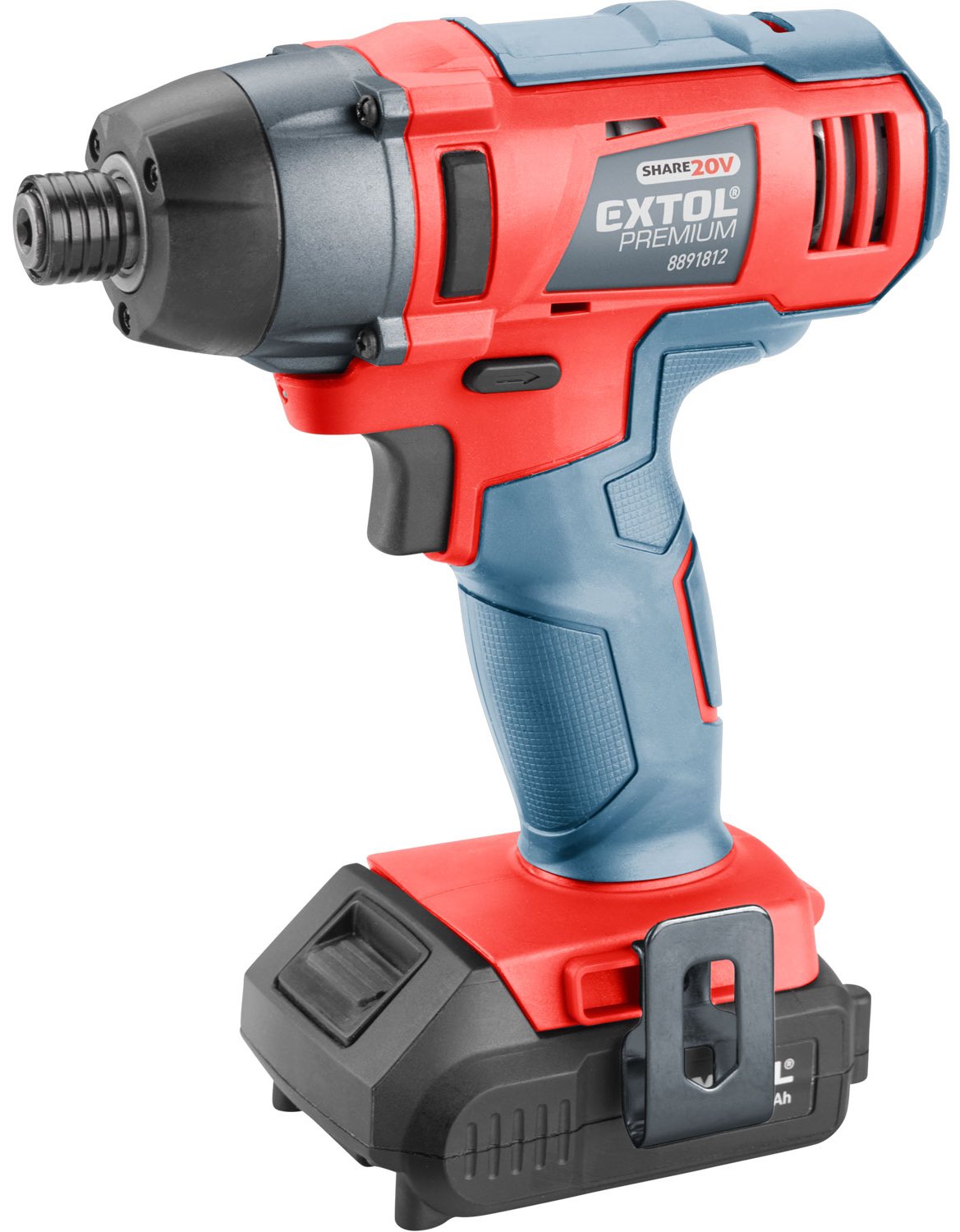 Utahovák rázový AKU Extol Premium SHARE20V 8891812 Extol