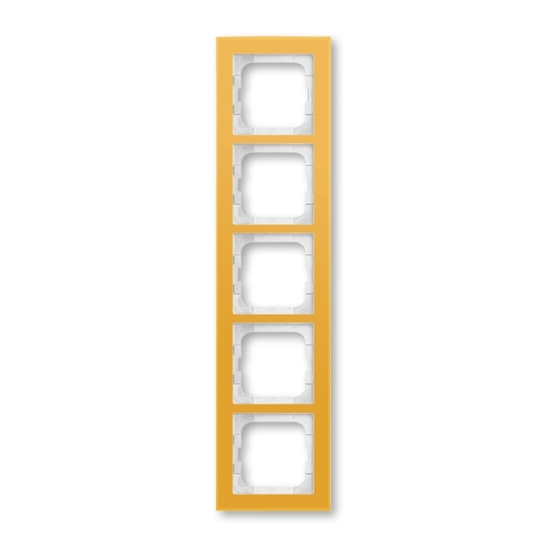 Rámeček ABB Busch-axcent pětinásobný sklo žluté ABB