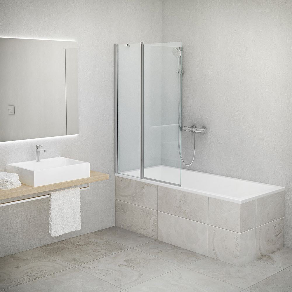 Zástěna vanová Roth TV2 čirá ROTH CZECH