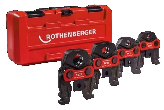 Sada lisovacích čelistí Rothenberger Compact U ROTHENBERGER