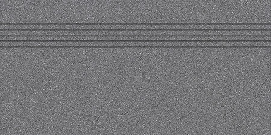 Schodovka Rako Taurus Granit 30×60 cm 65 Antracit TCPSE065