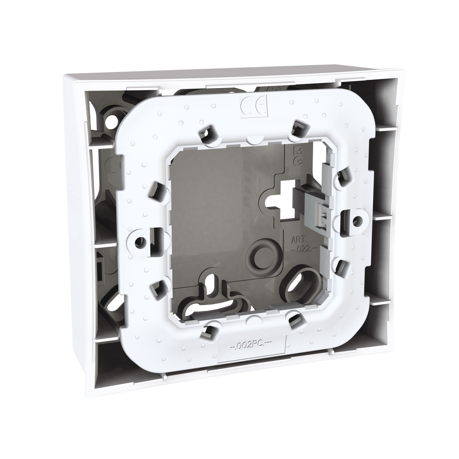 Krabice nástěnná Schneider Unica Plus/Top jednonásobná polar Schneider