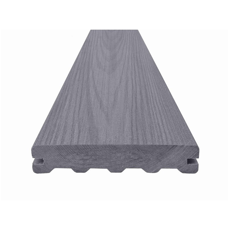 Prkno terasové Woodplastic NATUR PLUS PREMIUM inox 23×137×4000 mm WOODPLASTIC