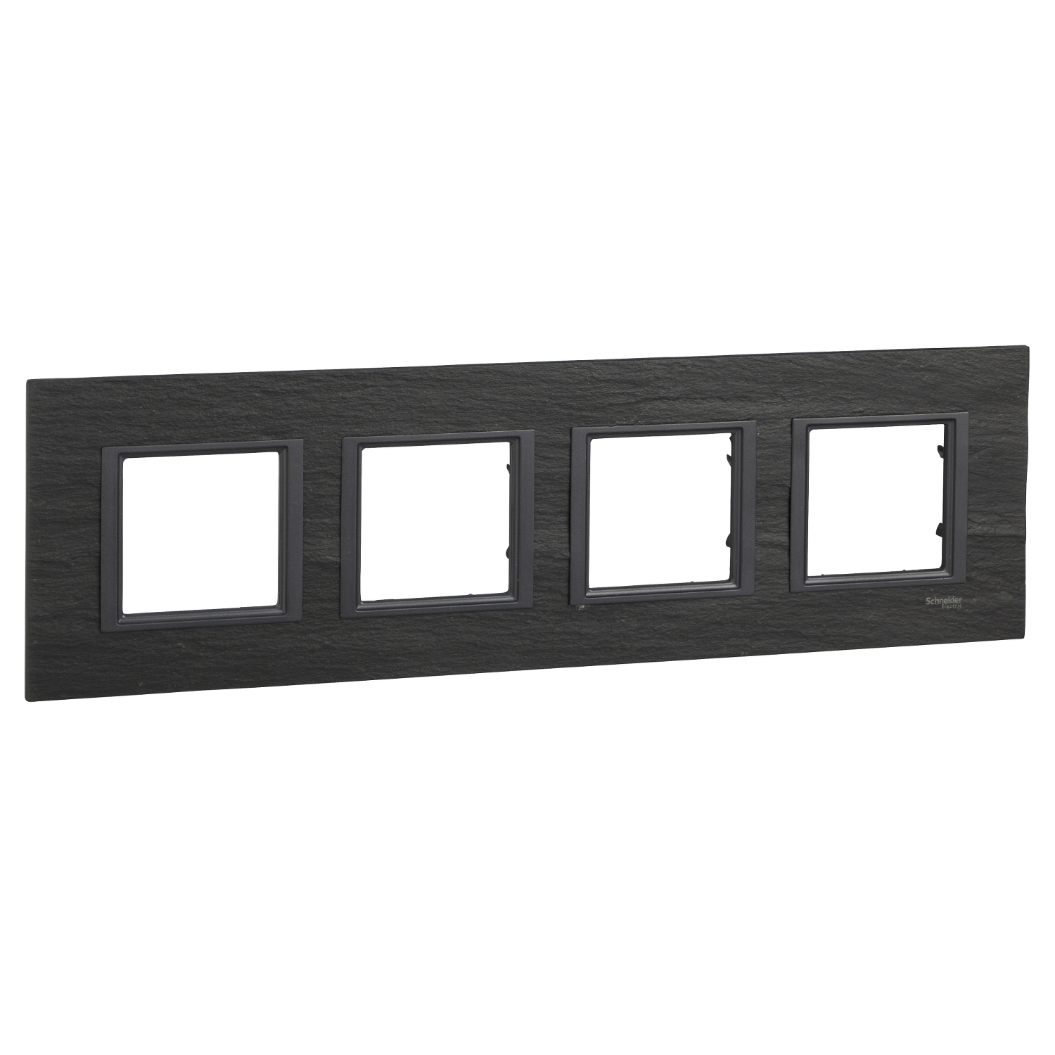 Rámeček Schneider Unica Class čtyřnásobný horizontální slate Schneider