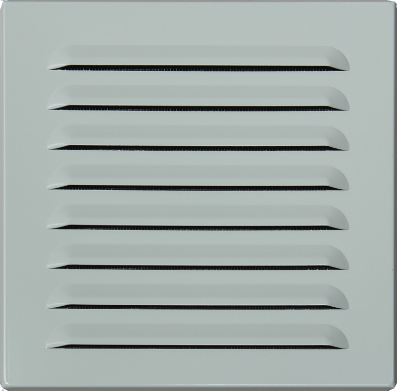 Průvětrník hliníkový M&D 150×150 mm bílá M&D