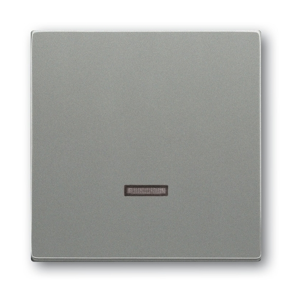Kryt stmívač s průzorem ABB Solo metalická šedá ABB