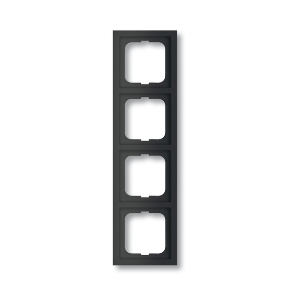 Rámeček ABB Future čtyřnásobný mechová černá ABB