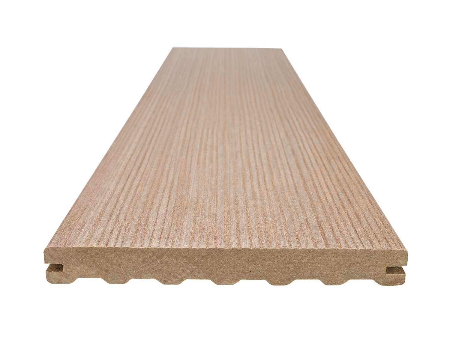 Prkno terasové Woodplastic FOREST MAX teak 22×195×4000 mm WOODPLASTIC