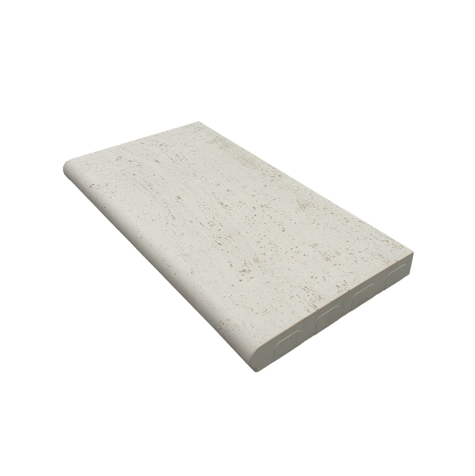 Lem bazénový průběžný PRESBETON VERTO reliéfní slonovinový 309×600×45 mm PRESBETON