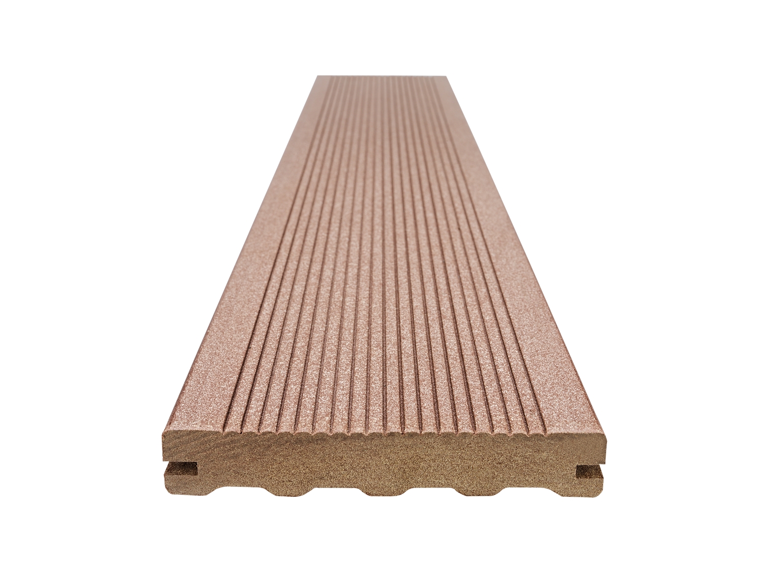 Prkno terasové Woodplastic STAR PREMIUM palisander 23×137×4000 mm WOODPLASTIC