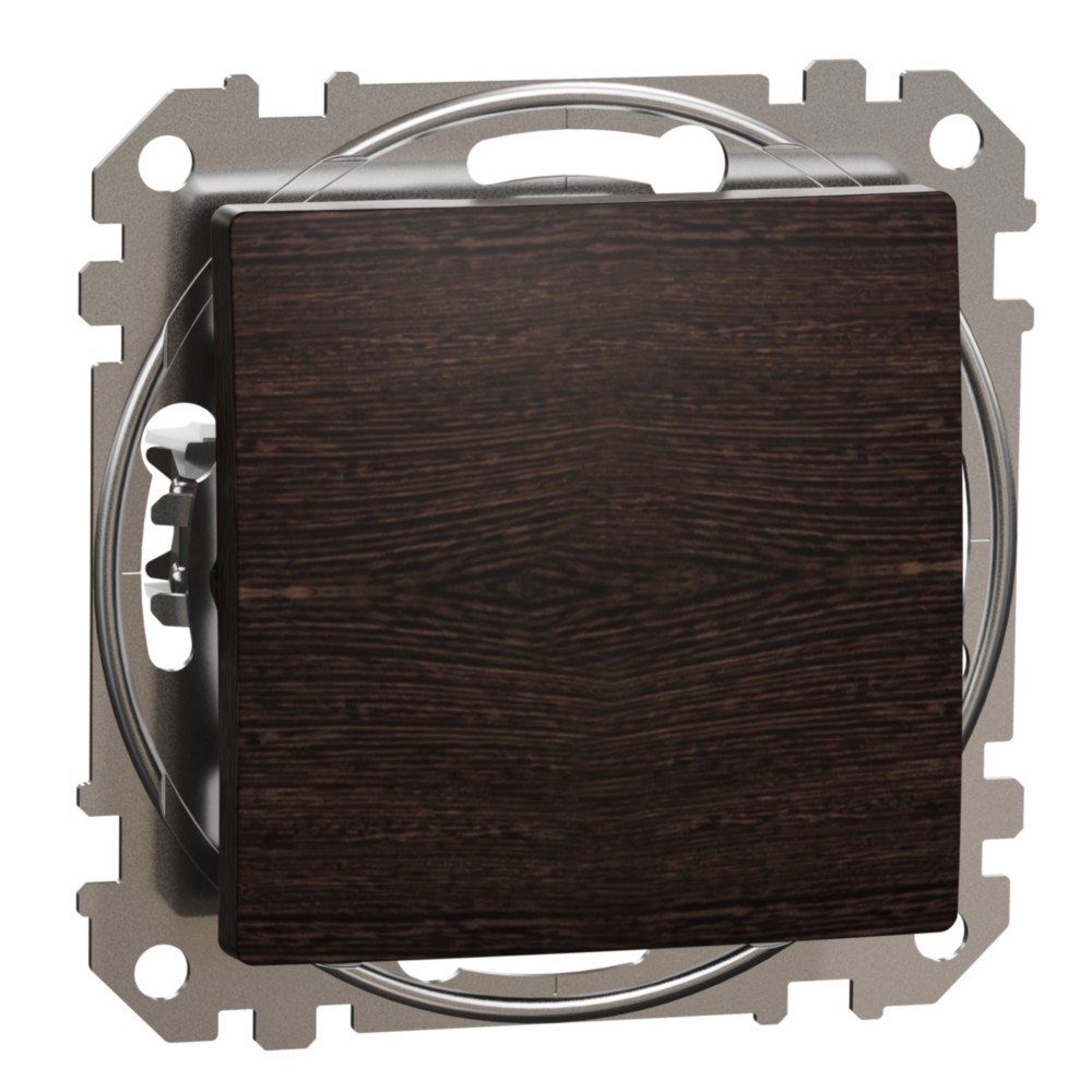 Spínač řazení 1 Schneider Sedna Design wenge