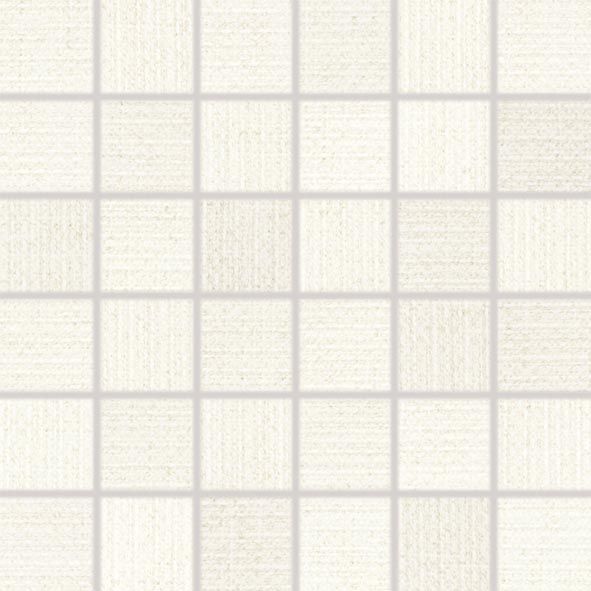 Mozaika Rako Next 5×5 cm (set 30×30 cm) světle béžová WDM05504