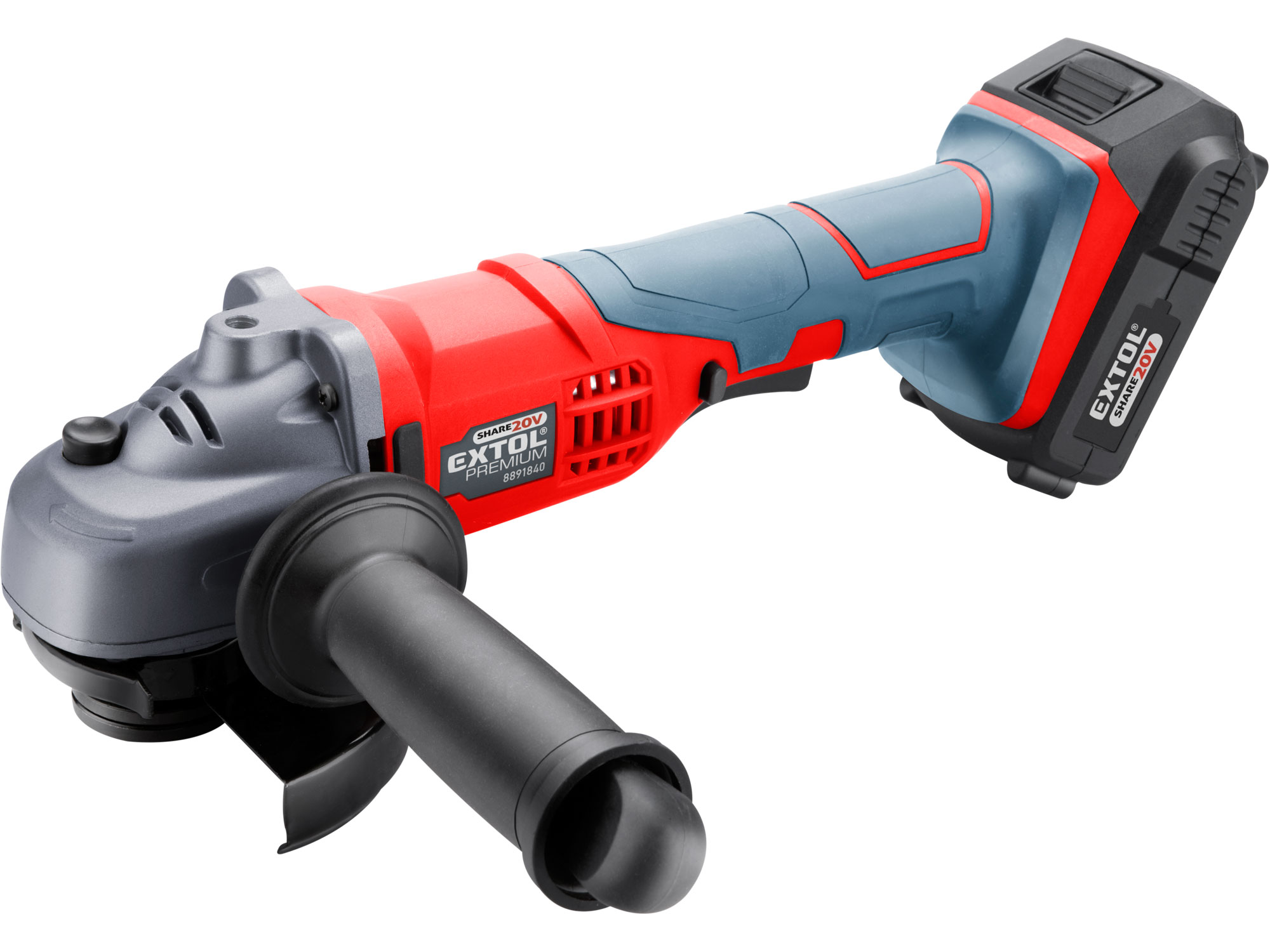 Bruska úhlová AKU Extol Premium SHARE20V 8891840 Extol