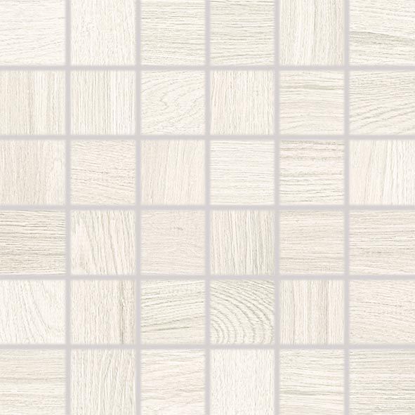 Mozaika Rako Board 5×5 cm (set 30×30 cm) světle šedá DDM06140 RAKO