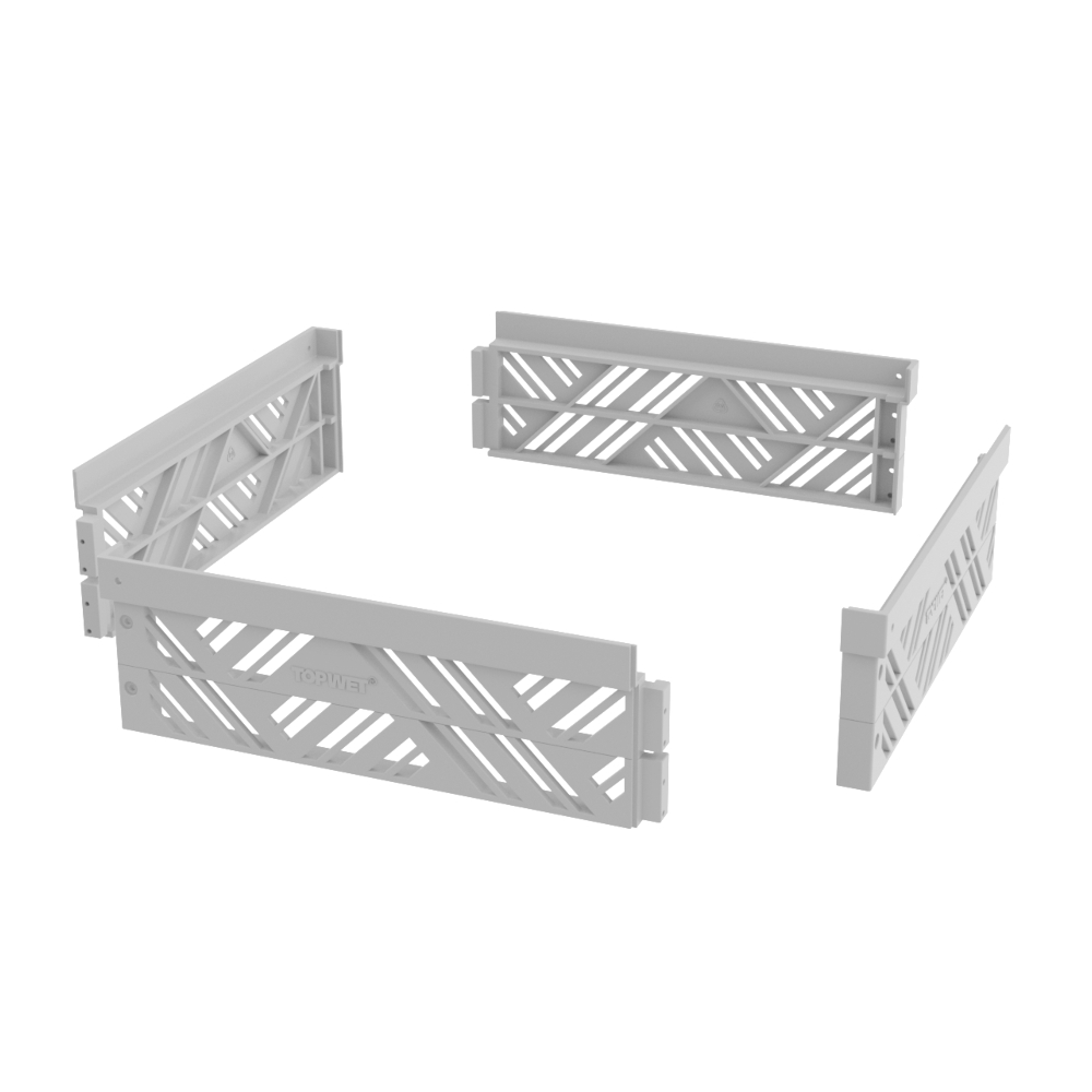 Sada lamel pro zvýšení šachty TOPWET TWZN v100 550×550×100 mm TOPWET