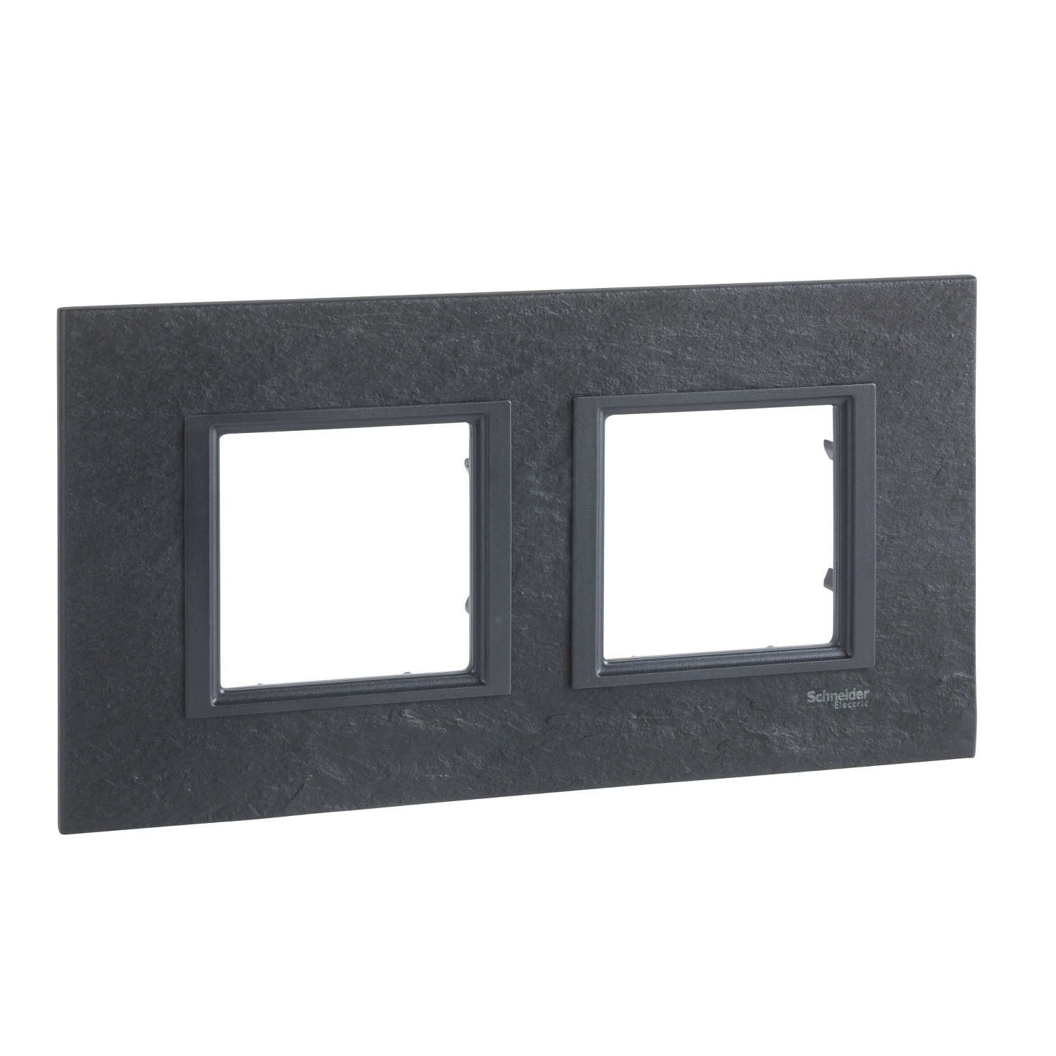 Rámeček Schneider Unica Class dvojnásobný horizontální slate Schneider