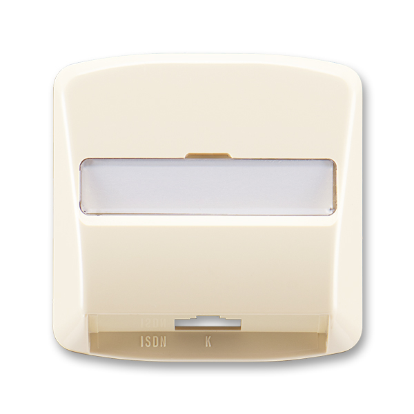 Kryt zásuvka ISDN jednonásobná ABB Tango slonová kost ABB