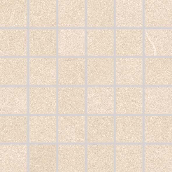 Mozaika Rako Topo 5×5 cm (set 30×30 cm) béžová WDM05621
