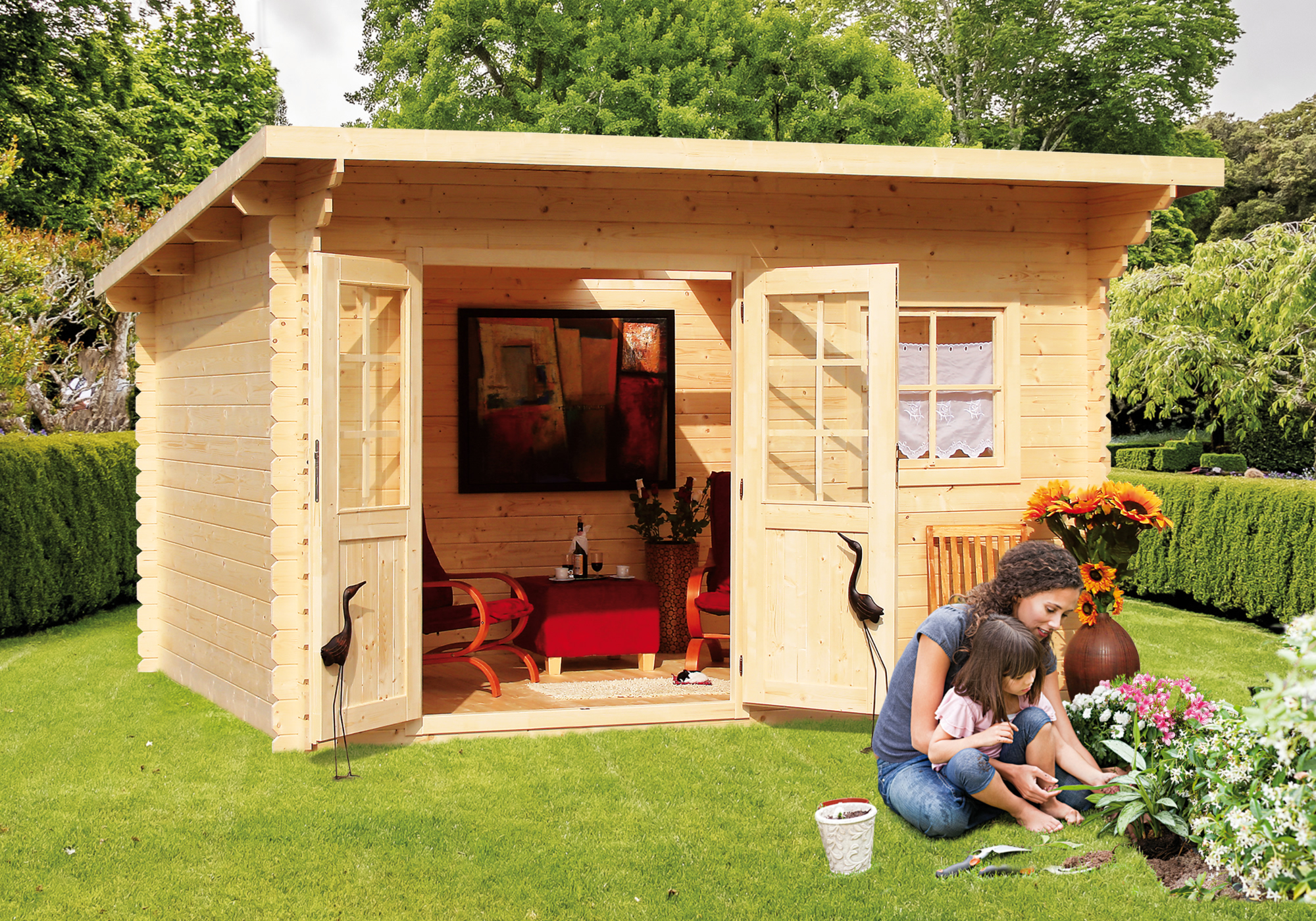 Chatka zahradní B4-2 28 mm BPP s.r.o.