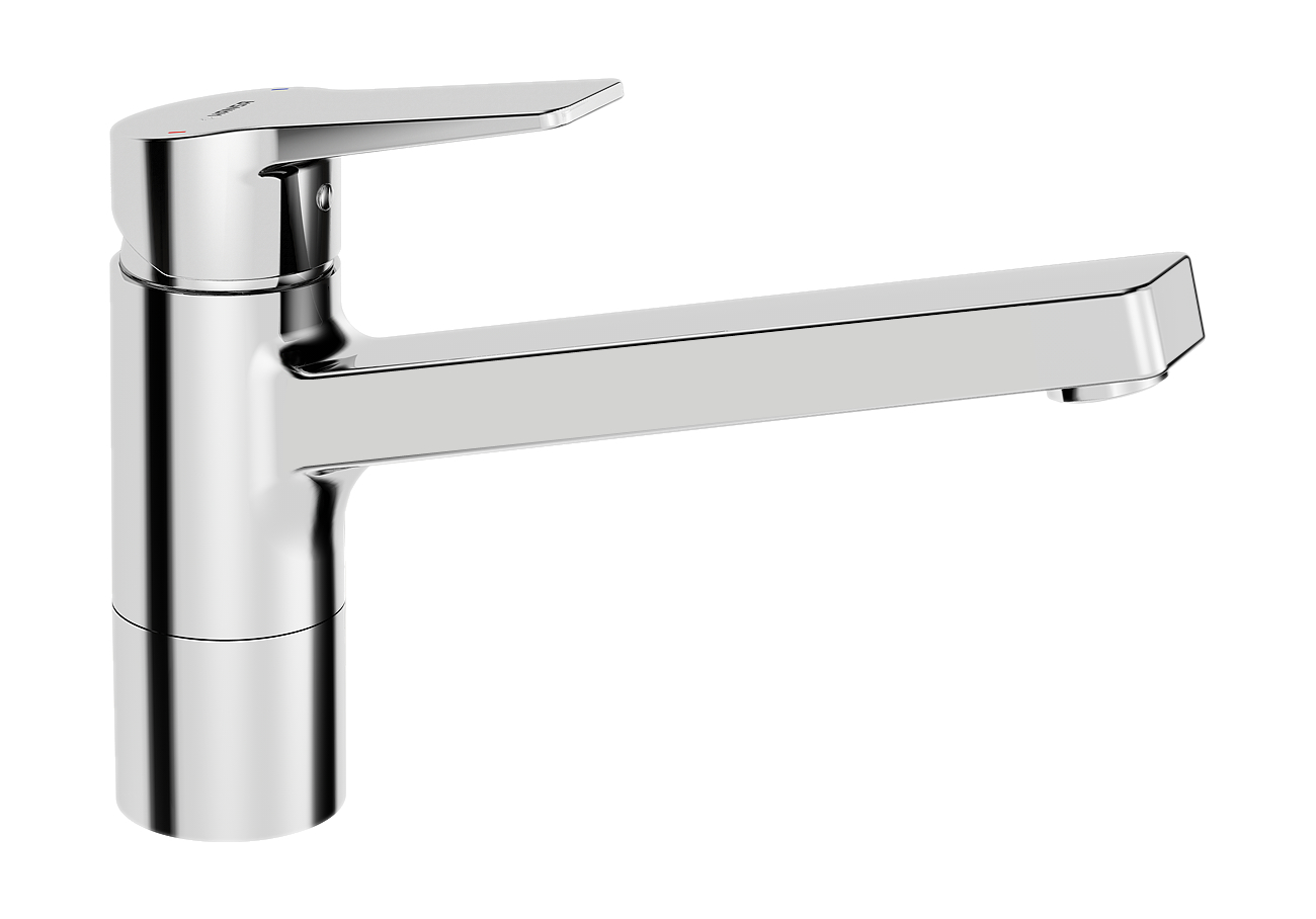 Baterie dřezová stojánková Hansa Twist 09142283 chrom HANSA