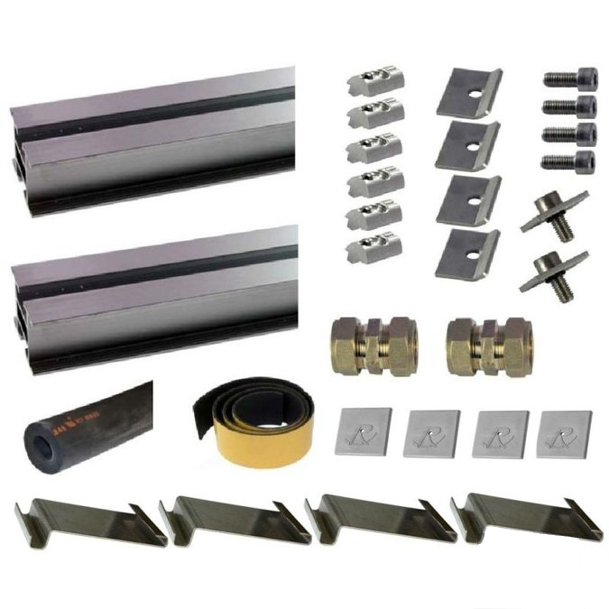 Sada pro uchycení a propojení 2 kolektorů KPG1 REGULUS