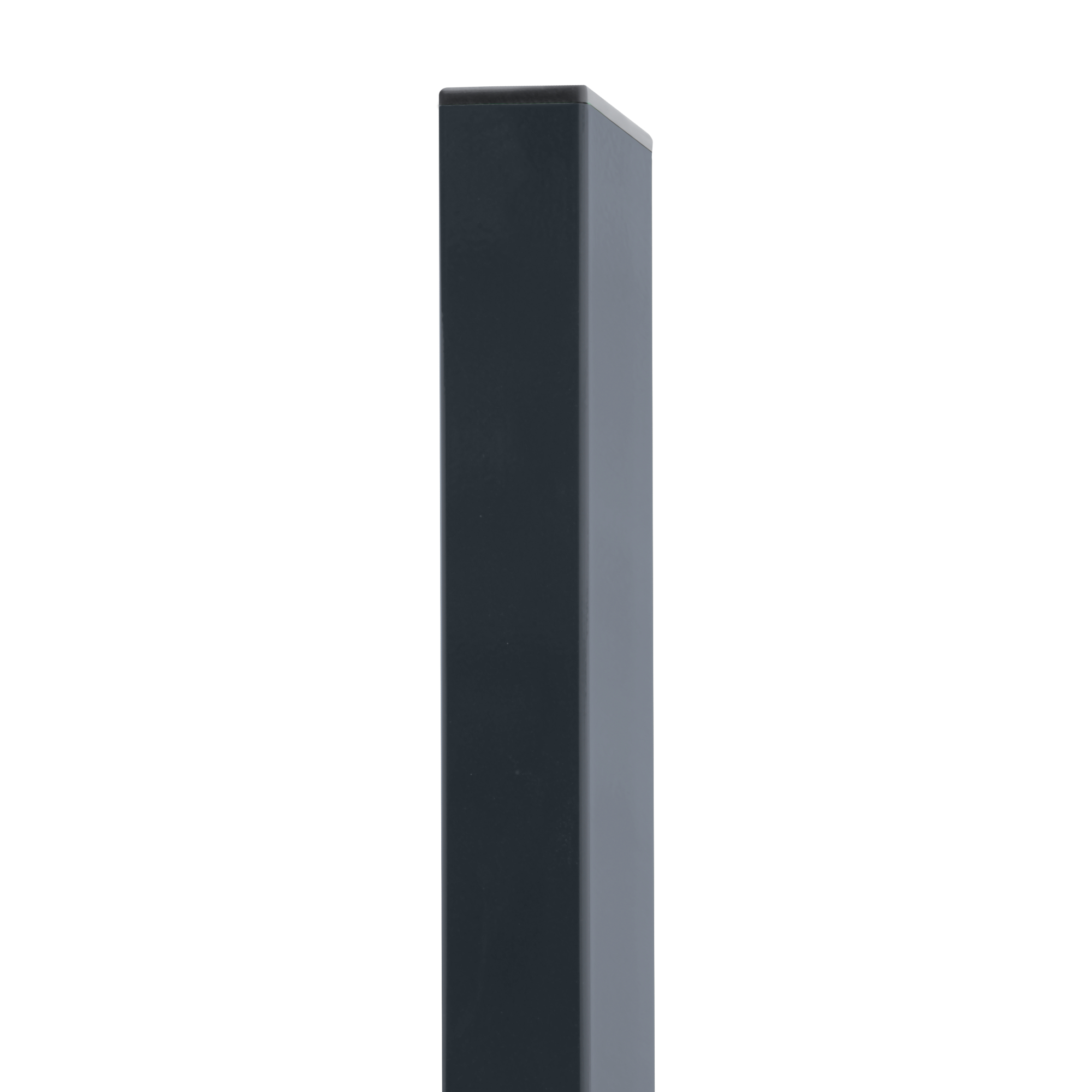 Sloupek čtyřhranný Pilodel Zn + PVC antracit průměr 60×40 mm výška 2