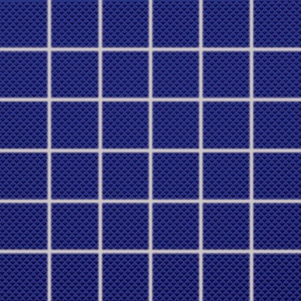 Mozaika Rako Color Two 5×5 cm (set 30×30 cm) tmavě modrá matná GRS05605 RAKO