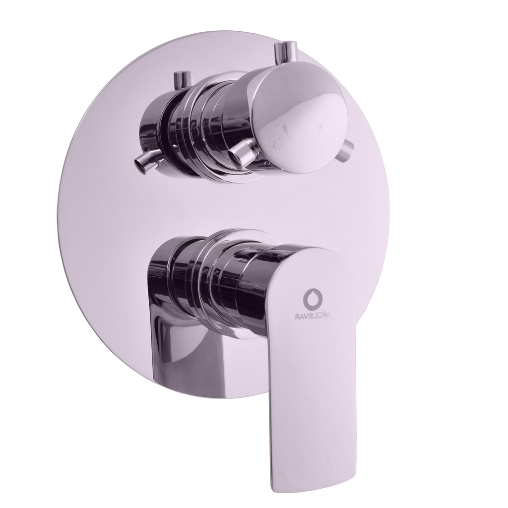 Baterie podomítková RAV-Slezák Vltava VT486K chrom s přepínačem SLEZAK - RAV CZ