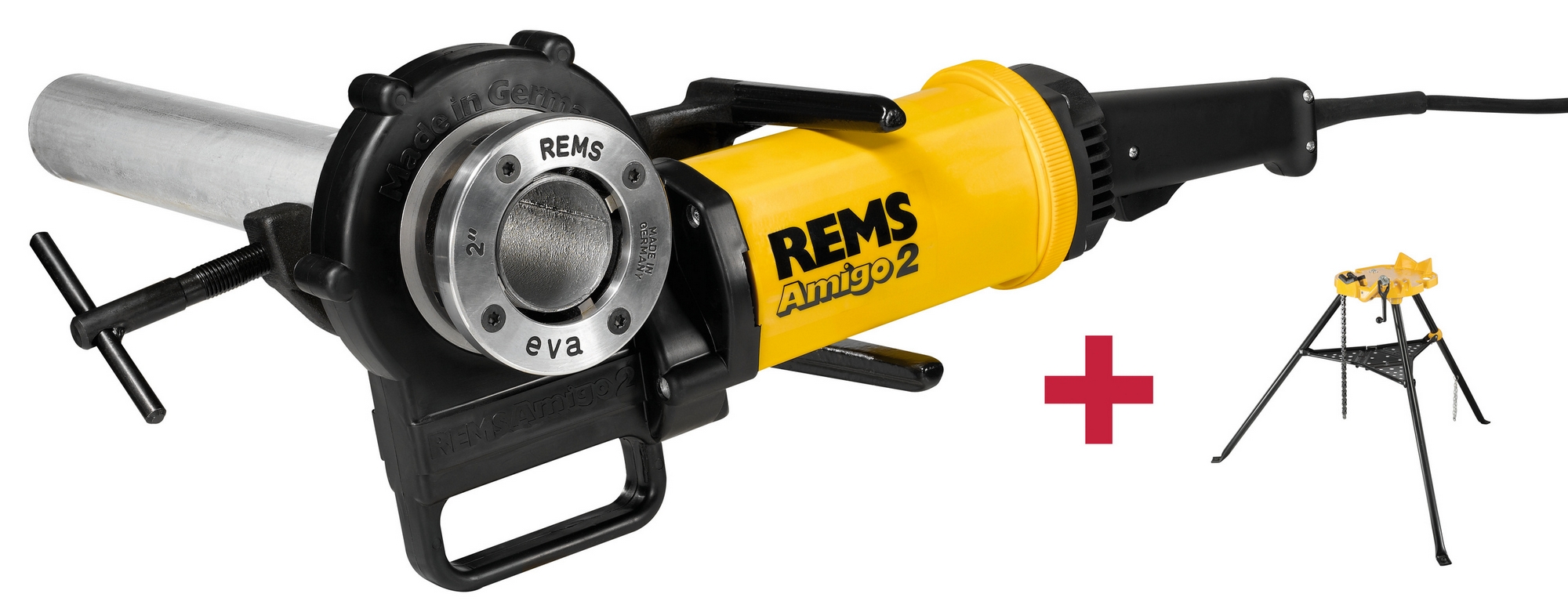 Závitořez REMS Amigo 2 Set R 1/2 - 2" REMS