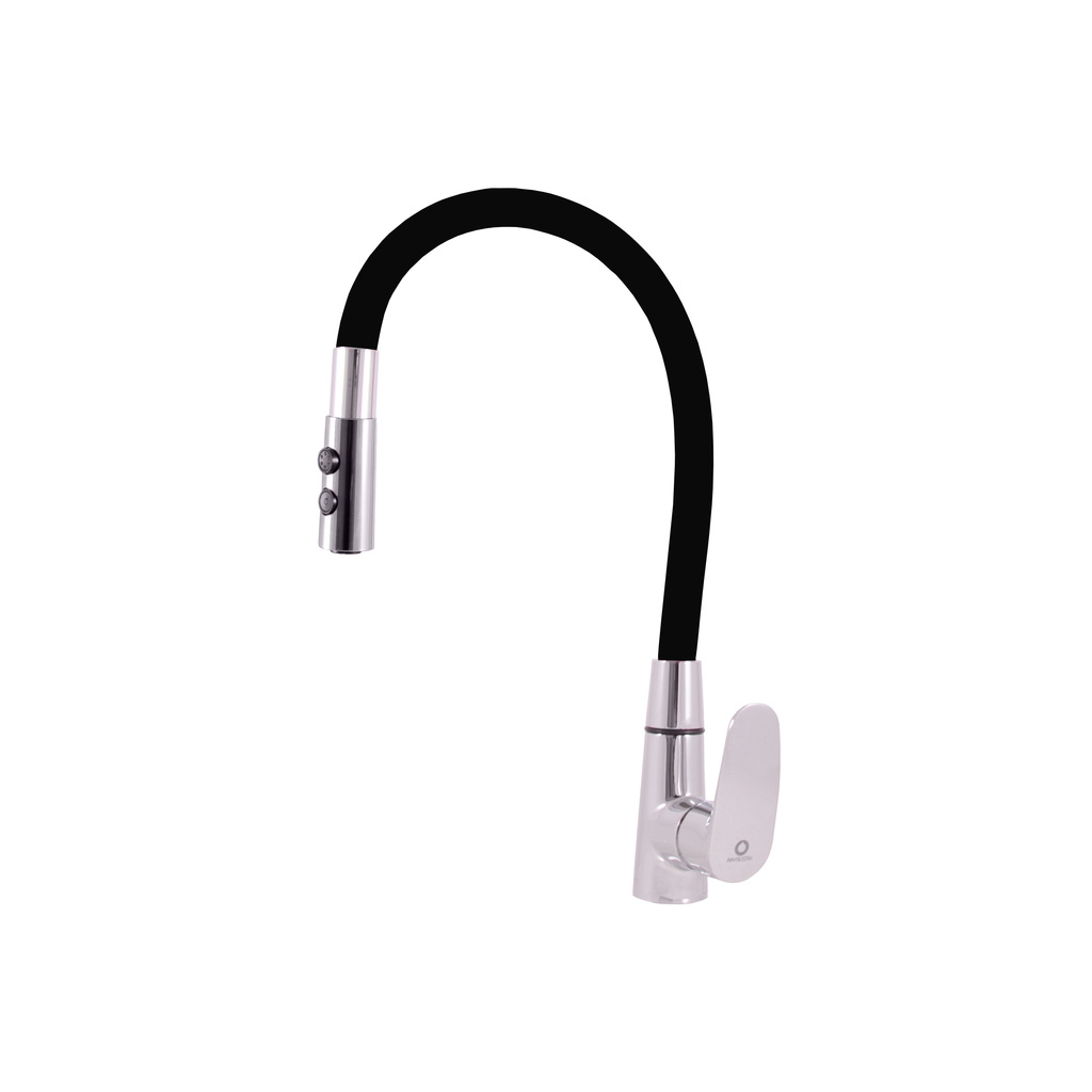 Baterie dřezová stojánková RAV-Slezák Amur AM719.0/12C chrom-černá SLEZAK - RAV CZ