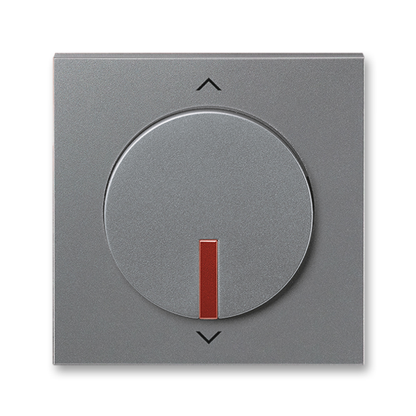 Kryt spínač žaluziový jednoduchý ABB Neo ocelová