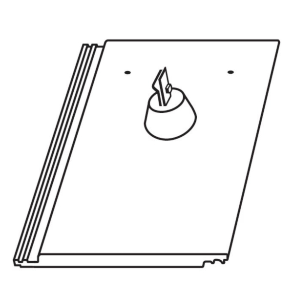 Taška hromosvodová BRAMAC Tegalit Star terracotta BRAMAC