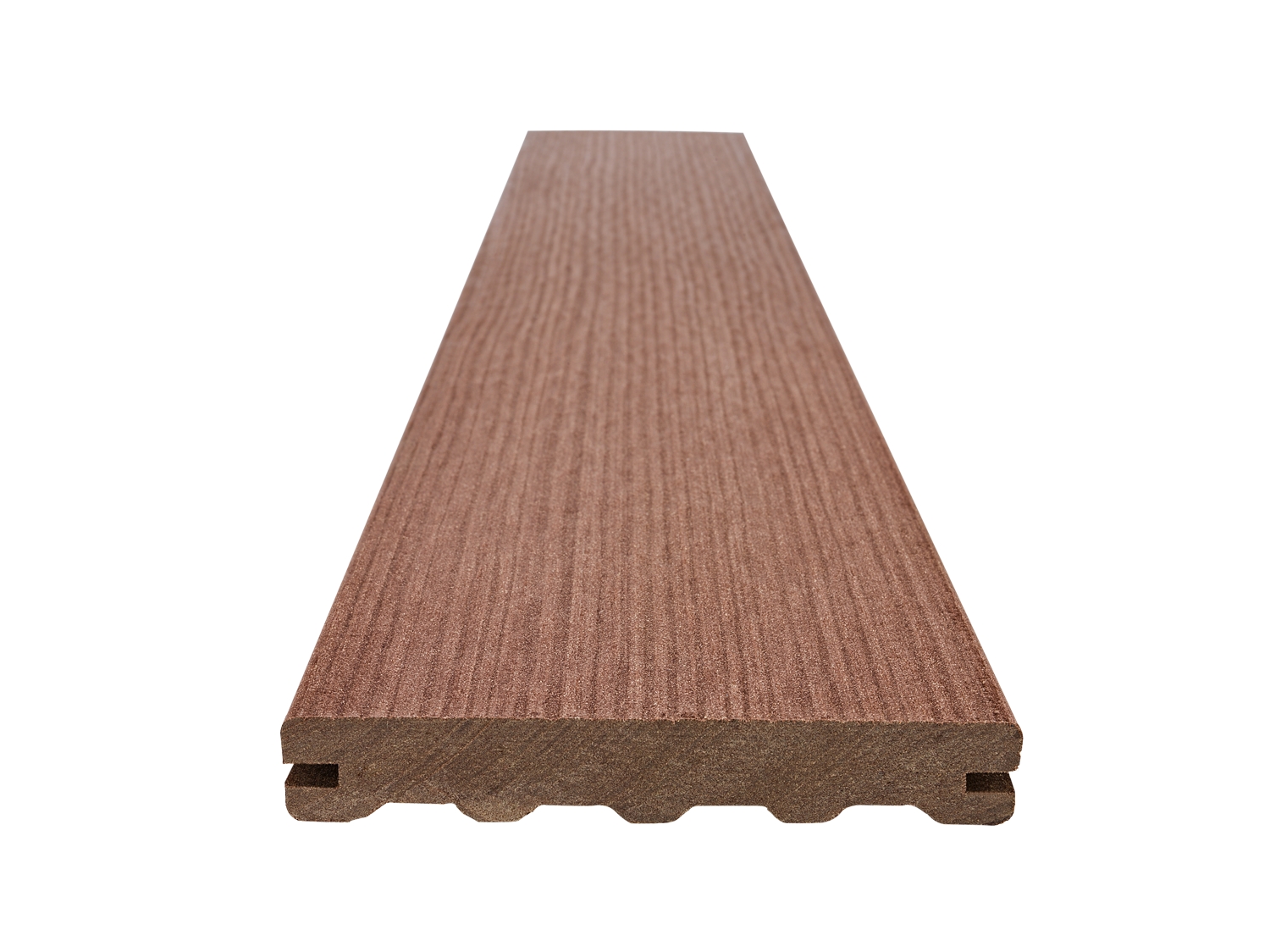 Prkno terasové Woodplastic FOREST PREMIUM palisander 22×137×4000 mm WOODPLASTIC