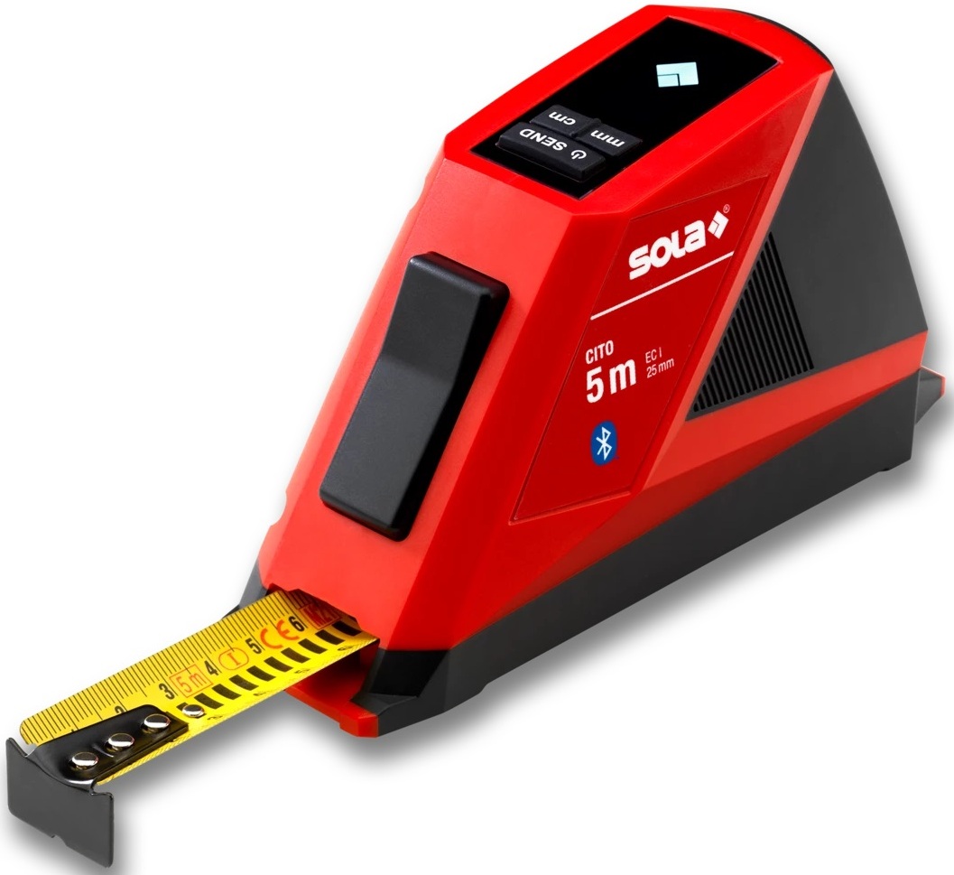 Metr svinovací digitální Sola CITO Sola