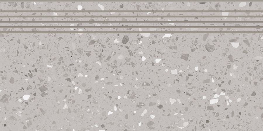 Schodovka Rako Porfido 30×60 cm šedá DCPSE811 RAKO