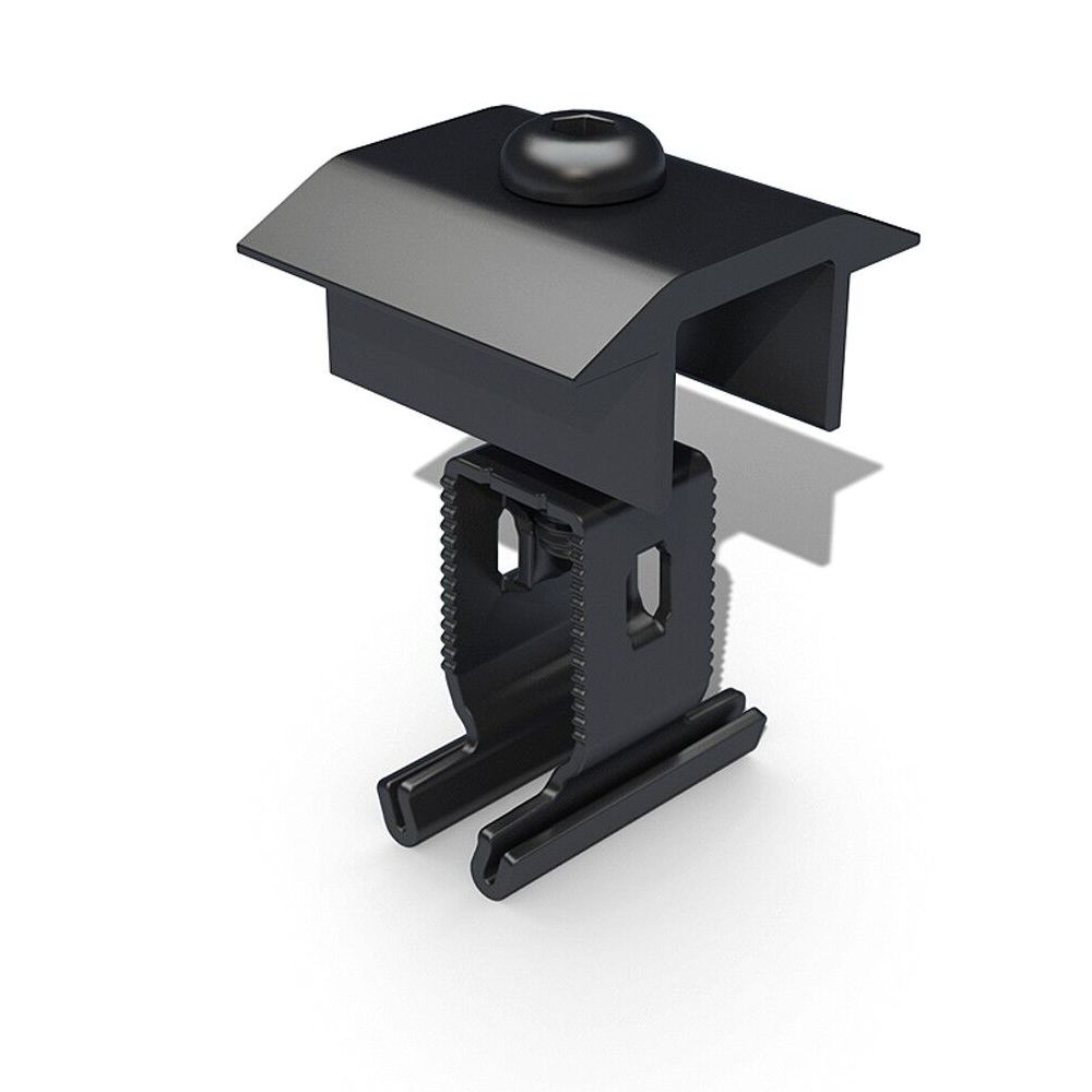 Příchytka středová univerzální černá