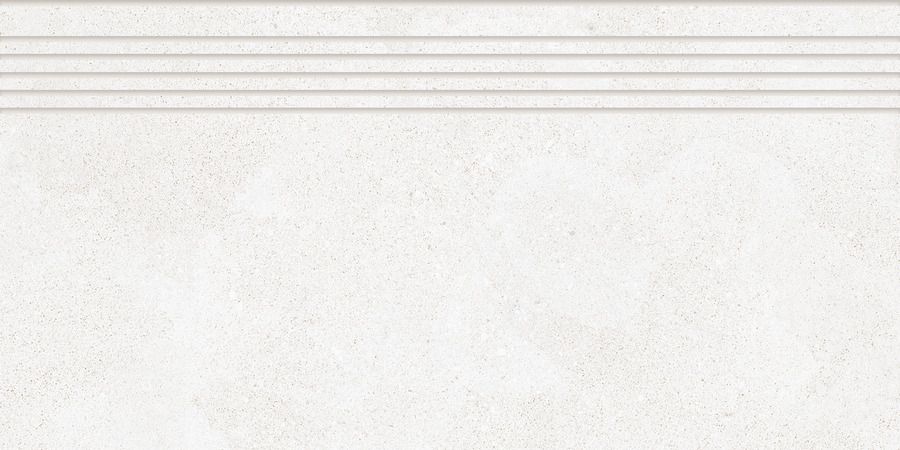 Schodovka Rako Betonico 30×60 cm bílošedá DCPSE790 RAKO