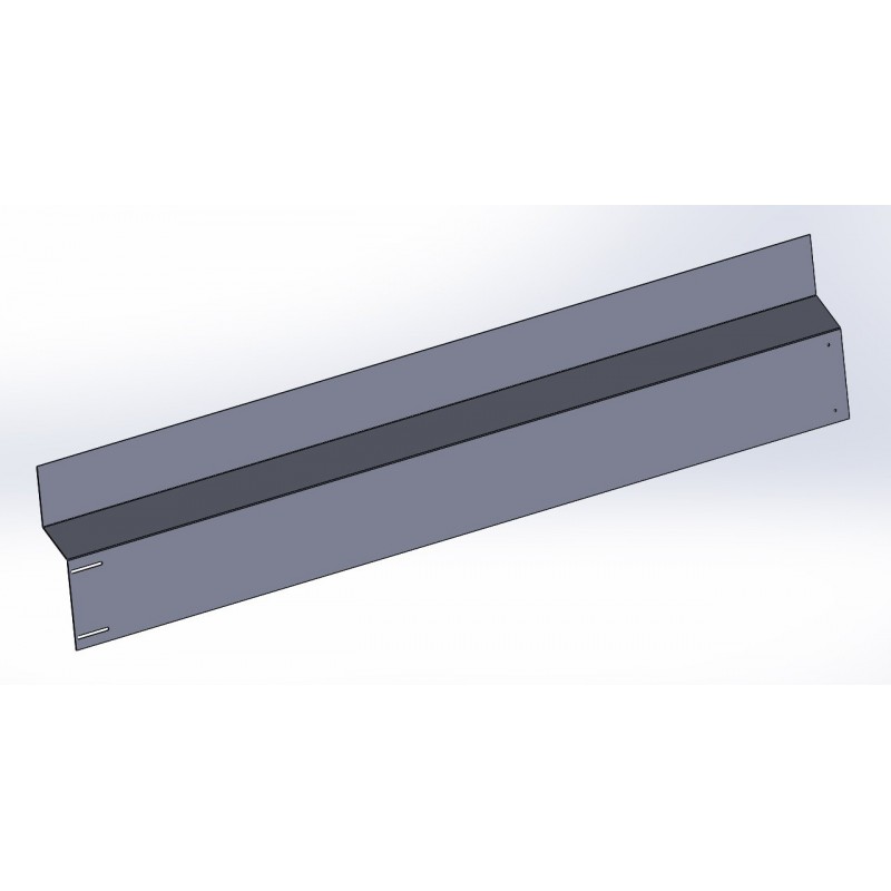 Plech krycí zadní Jih 15 ° 1 850 mm