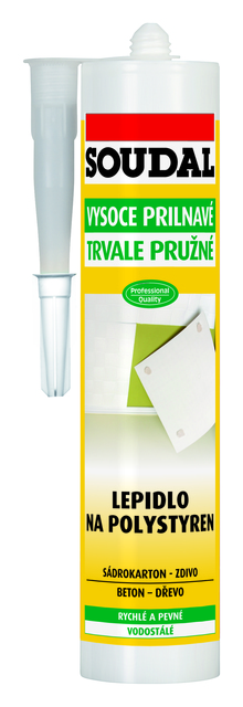 Lepidlo na polystyren Soudal 250 g Soudal