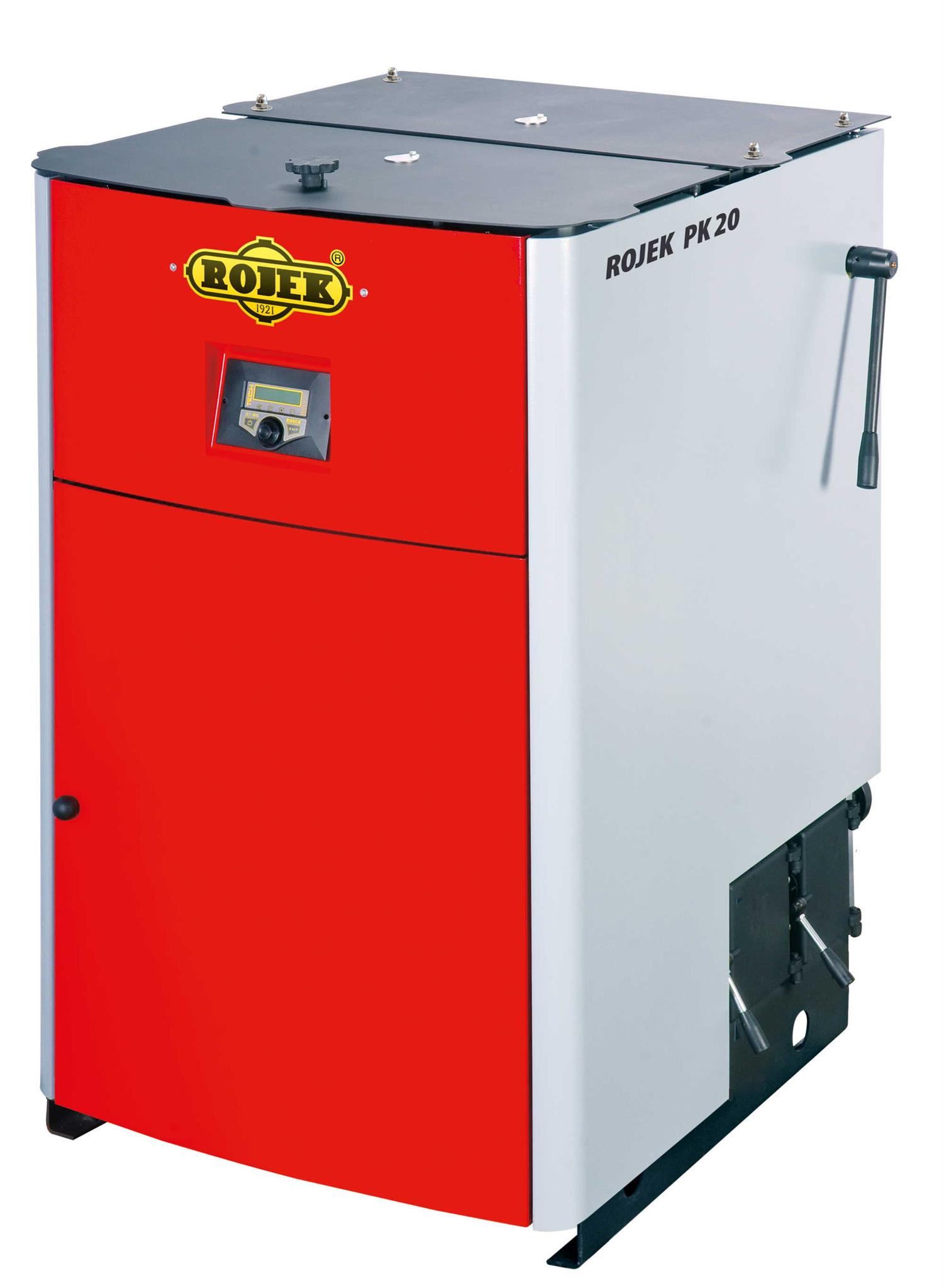 Kotel pyrolytický Rojek PK 20 na dřevo ROJEK