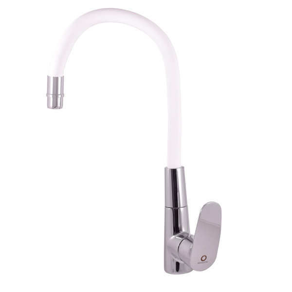 Baterie dřezová stojánková RAV-Slezák Amur AM719.0/10B chrom-bílá SLEZAK - RAV CZ