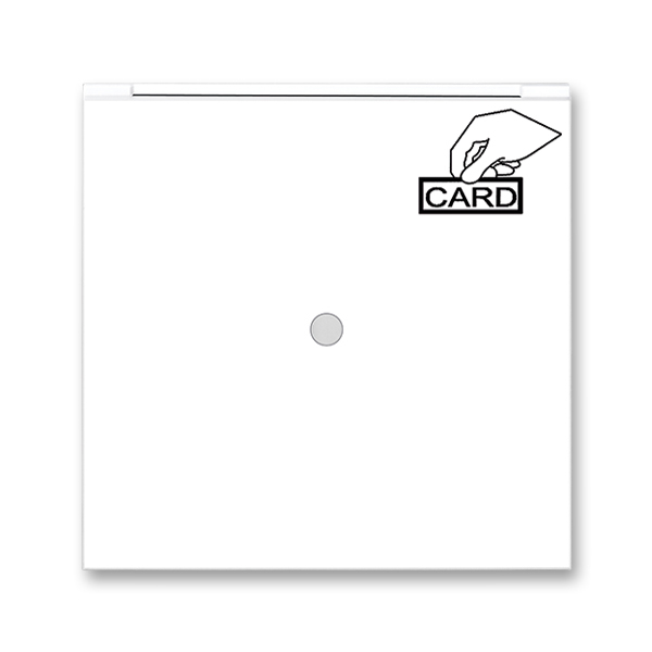 Kryt spínač kartový s průzorem ABB Neo bílá ABB