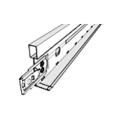 Profil vedlejší AMF Ventatec pro kazetové podhledy (24×38×1200 mm)