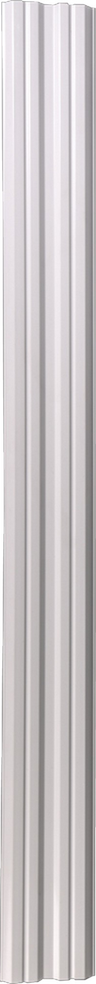 Plotovka plastová HOPA bílá 15×80×800 mm